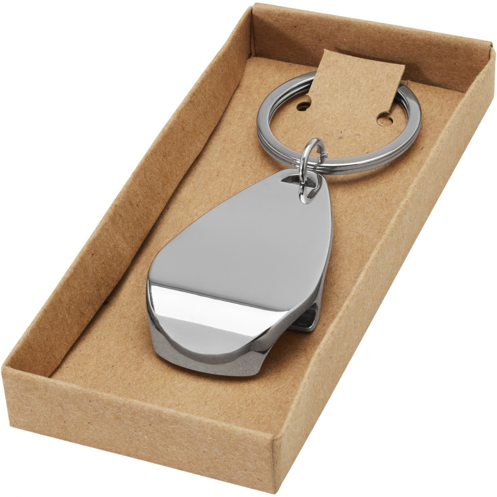 Logotrade promotional product picture of: Don bottle opener keychain