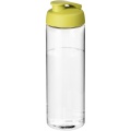 H2O Active® Vibe 850 ml flip lid sport bottle, Transparent / Lime