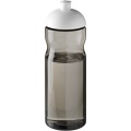 H2O Active® Eco Base 650 ml dome lid sport bottle, Charcoal / White