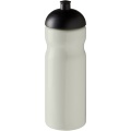 H2O Active® Eco Base 650 ml dome lid sport bottle, Ivory white / Solid black