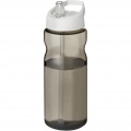 H2O Active® Eco Base 650 ml spout lid sport bottle, Charcoal / White