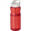 H2O Active® Eco Base 650 ml spout lid sport bottle, Red / White