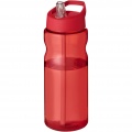 H2O Active® Eco Base 650 ml spout lid sport bottle, Red / Red