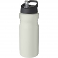 H2O Active® Eco Base 650 ml spout lid sport bottle, Ivory white / Solid black