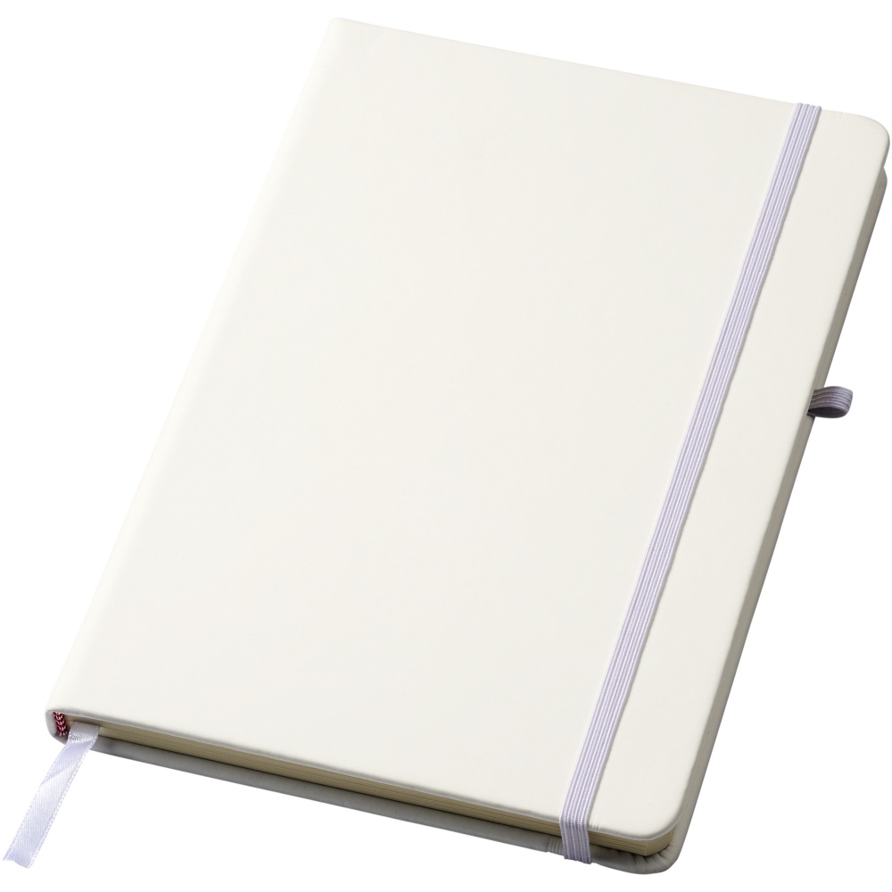 Logo trade promotional item photo of: Polar A5 notebook with lined pages