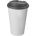 Americano® 350 ml tumbler with spill-proof lid, White / Grey