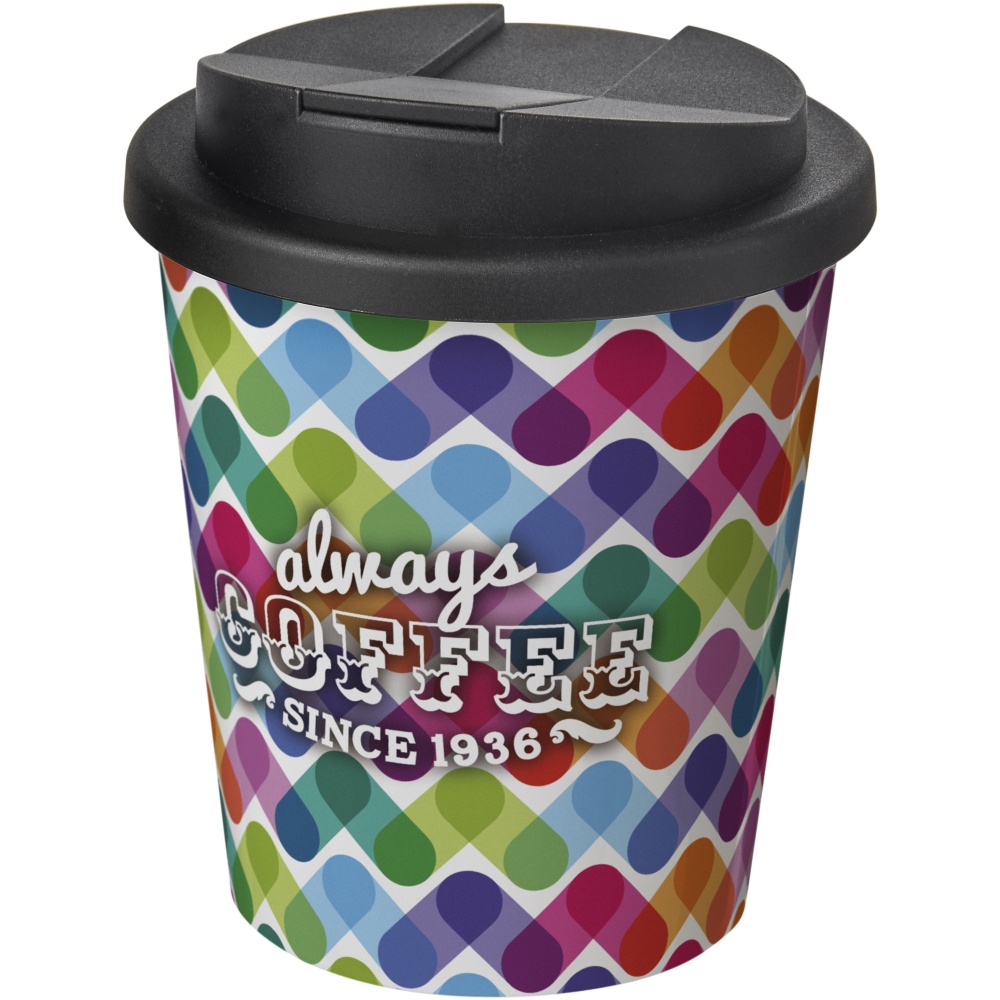 Logotrade corporate gift picture of: Brite-Americano® Espresso 250 ml tumbler with spill-proof lid