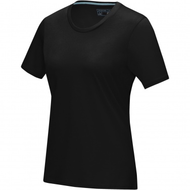 Logo trade corporate gifts image of: Azurite short sleeve women’s organic t-shirt