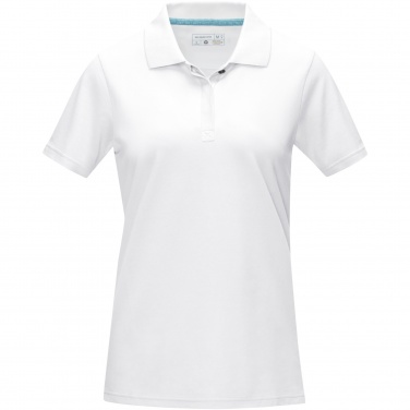 Logo trade promotional merchandise image of: Graphite short sleeve women’s organic polo