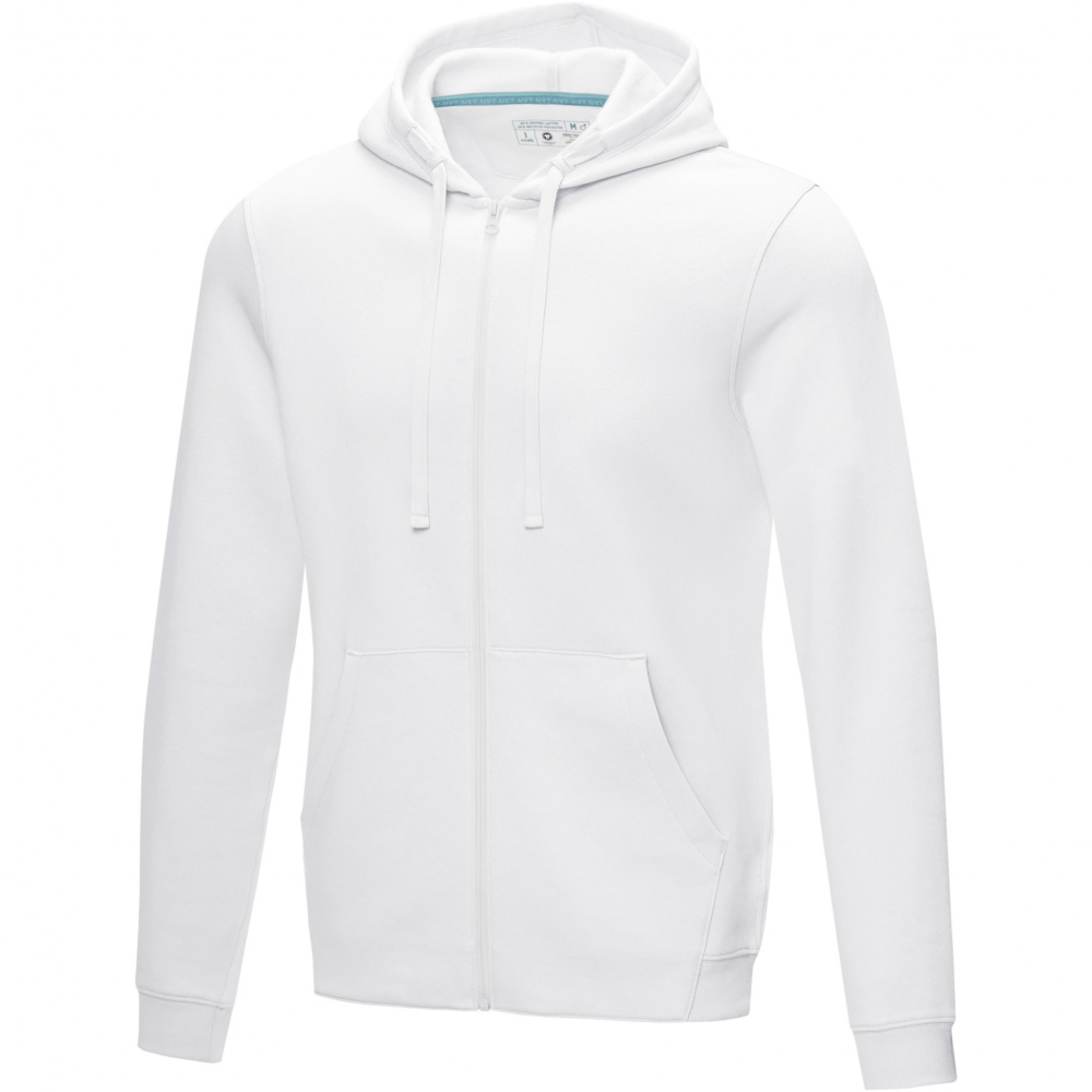 Logotrade promotional giveaway picture of: Ruby men’s organic recycled full zip hoodie