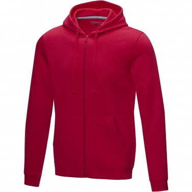 Logo trade promotional items image of: Ruby men’s organic recycled full zip hoodie