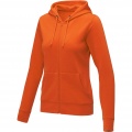 Theron women’s full zip hoodie, Orange