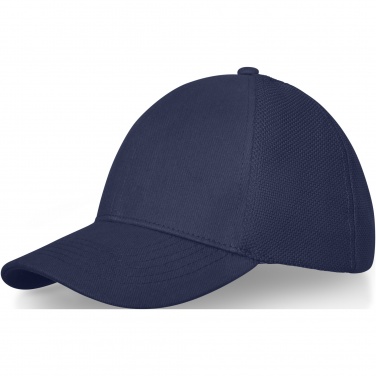 Logo trade corporate gifts image of: Drake 6 panel trucker cap