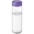 H2O Active® Vibe 850 ml screw cap water bottle, Transparent / Purple