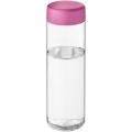 H2O Active® Vibe 850 ml screw cap water bottle, Transparent / Pink