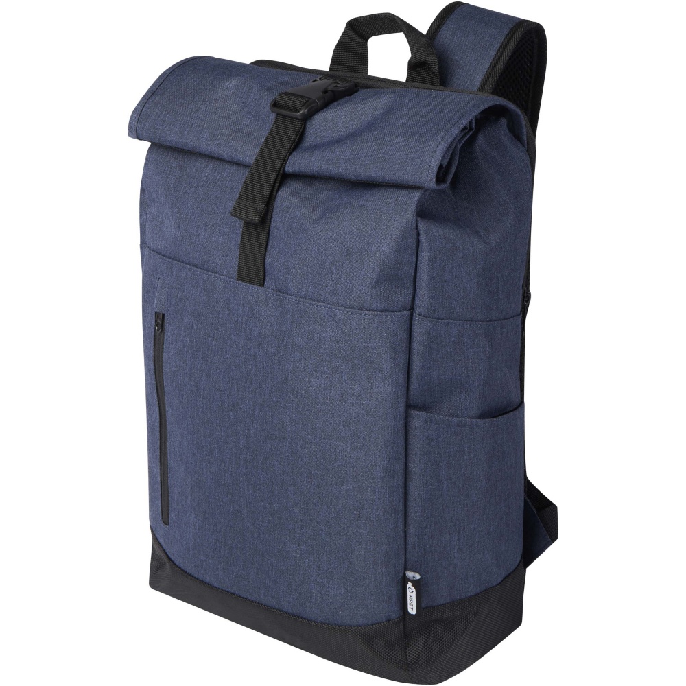 Logo trade promotional item photo of: Hoss 15.6" roll-up laptop backpack 12L