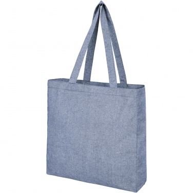 Logotrade advertising product image of: Pheebs 210 g/m² recycled gusset tote bag 13L