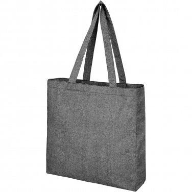 Logotrade promotional merchandise picture of: Pheebs 210 g/m² recycled gusset tote bag 13L