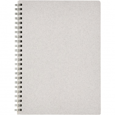 Logotrade promotional merchandise image of: Bianco A5 size wire-o notebook