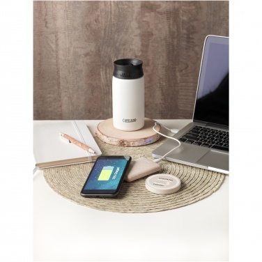 Logotrade advertising product picture of: Naka 5W wheat straw wireless charging pad