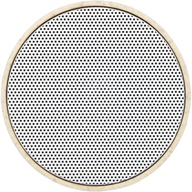 Logo trade promotional merchandise photo of: Kikai wheat straw Bluetooth® speaker