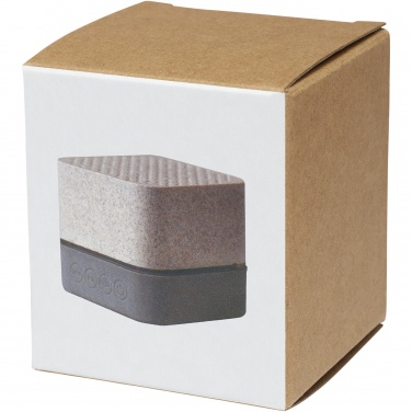 Logotrade business gift image of: Aira wheat straw Bluetooth® speaker