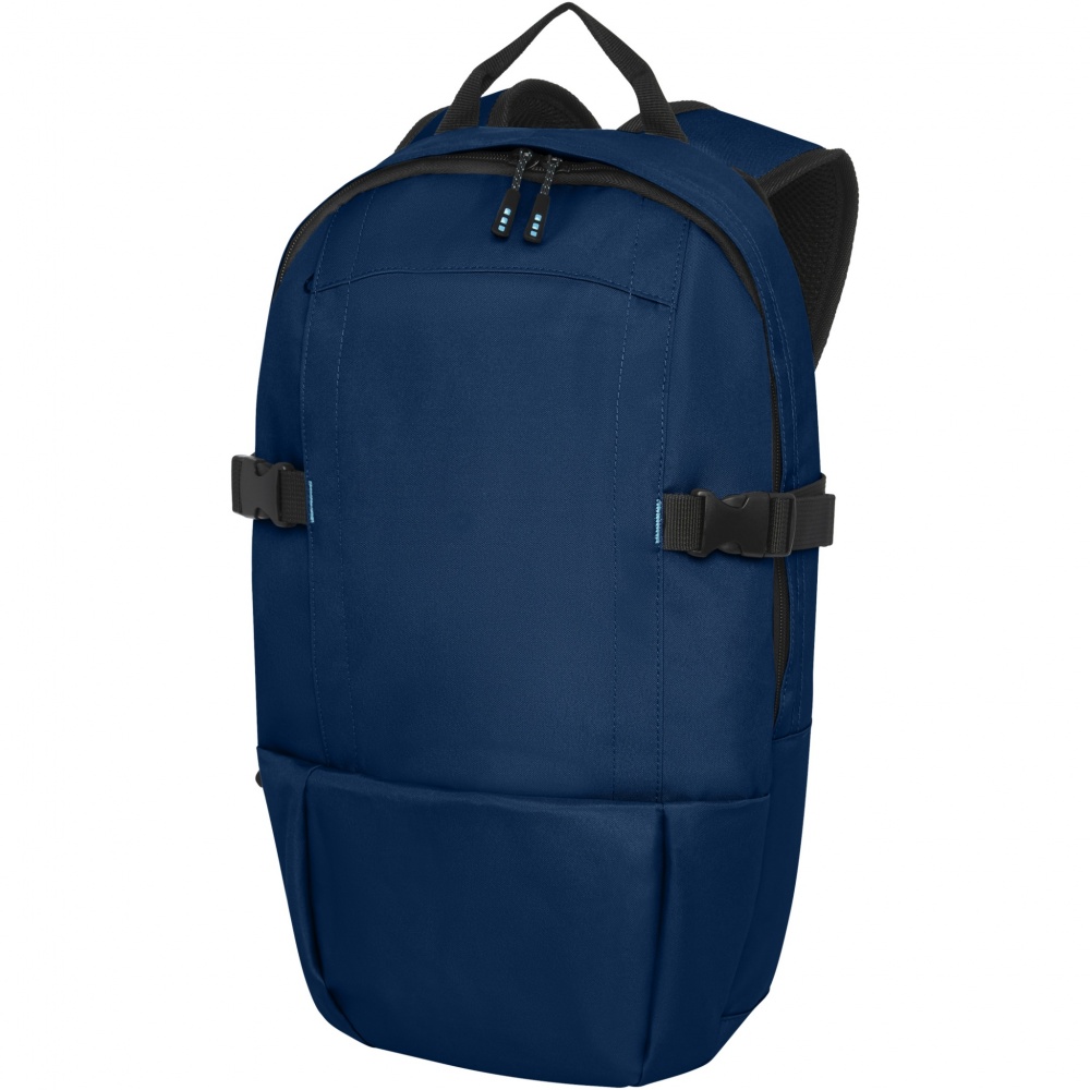 Logotrade advertising product image of: Baikal 15" GRS RPET laptop backpack 8L