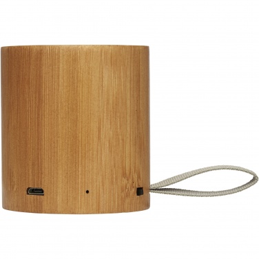 Logo trade promotional gifts picture of: Lako bamboo Bluetooth® speaker 