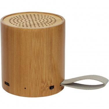 Logo trade promotional items image of: Lako bamboo Bluetooth® speaker 