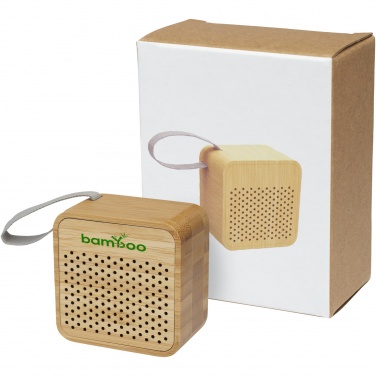 Logo trade promotional merchandise picture of: Arcana bamboo Bluetooth® speaker