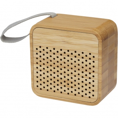 Logo trade promotional merchandise image of: Arcana bamboo Bluetooth® speaker