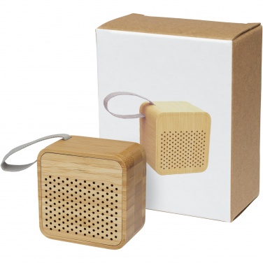 Logo trade advertising products picture of: Arcana bamboo Bluetooth® speaker