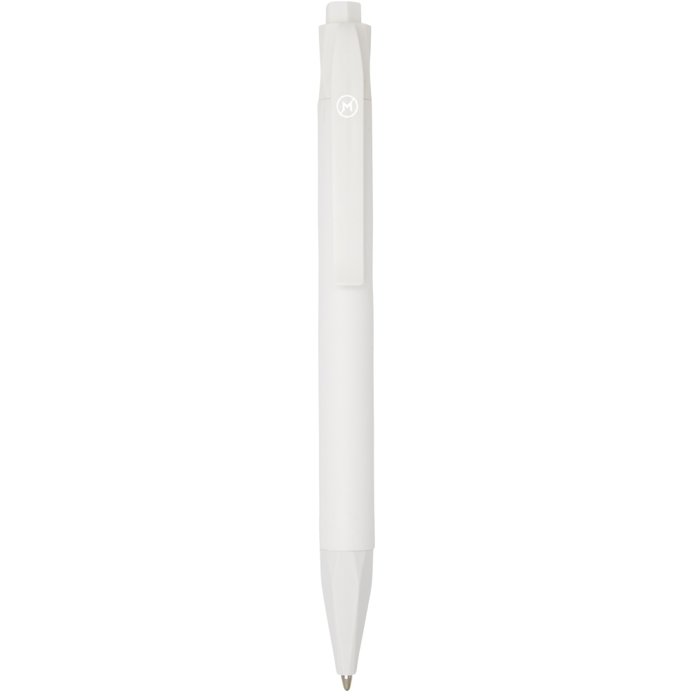 Logo trade promotional merchandise image of: Terra corn plastic ballpoint pen