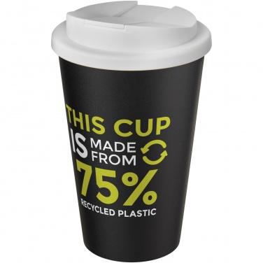 Logo trade promotional giveaway photo of: Americano® Eco 350 ml recycled tumbler with spill-proof lid