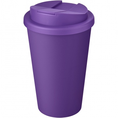 Logotrade business gift image of: Americano® Eco 350 ml recycled tumbler with spill-proof lid