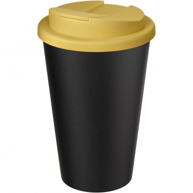 Logo trade promotional merchandise image of: Americano® Eco 350 ml recycled tumbler with spill-proof lid