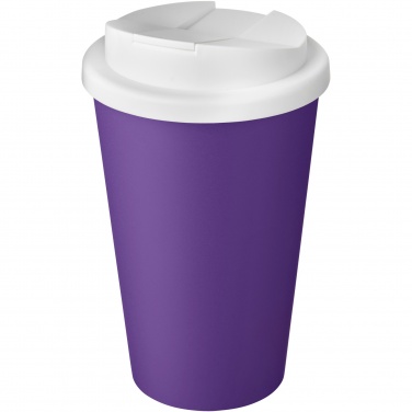 Logo trade advertising products picture of: Americano® Eco 350 ml recycled tumbler with spill-proof lid