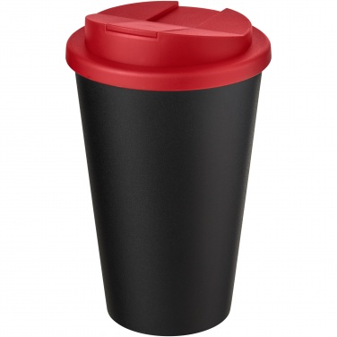 Logo trade promotional merchandise picture of: Americano® Eco 350 ml recycled tumbler with spill-proof lid