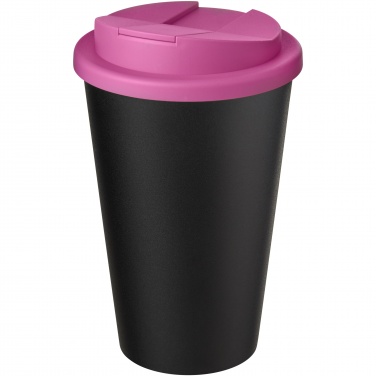 Logo trade promotional gifts picture of: Americano® Eco 350 ml recycled tumbler with spill-proof lid