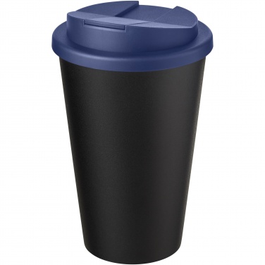 Logo trade promotional items picture of: Americano® Eco 350 ml recycled tumbler with spill-proof lid