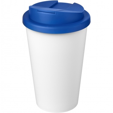 Logo trade promotional merchandise image of: Americano® Eco 350 ml recycled tumbler with spill-proof lid