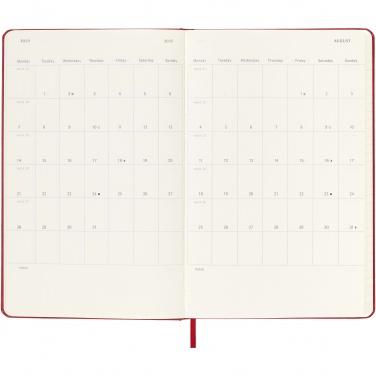 Logotrade business gifts photo of: Moleskine hard cover 12 month weekly L planner