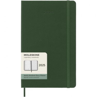 Logo trade business gifts image of: Moleskine hard cover 12 month weekly L planner