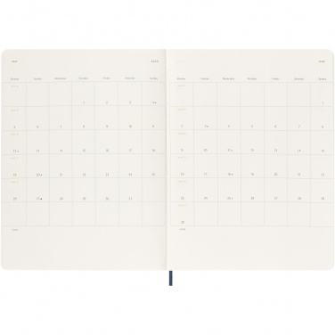 Logo trade promotional products picture of: Moleskine soft cover 12 month weekly XL planner