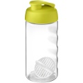 H2O Active® Bop 500 ml shaker bottle, Lime / Transparent