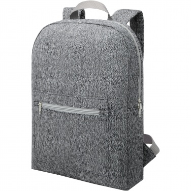 Logotrade promotional item picture of: Pheebs 450 g/m² recycled cotton and polyester backpack 10L