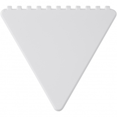 Logo trade promotional products image of: Frosty triangular recycled plastic ice scraper