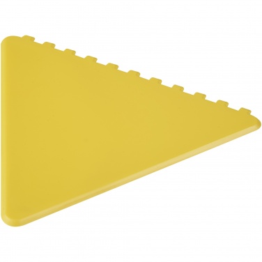 Logo trade promotional items image of: Frosty triangular recycled plastic ice scraper