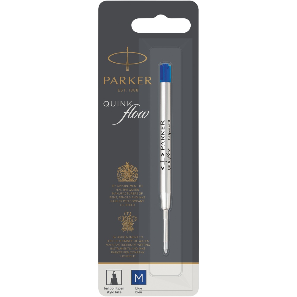 Logo trade promotional item photo of: Parker Quinkflow ballpoint pen refill