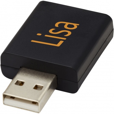 Logo trade advertising products image of: Incognito USB data blocker